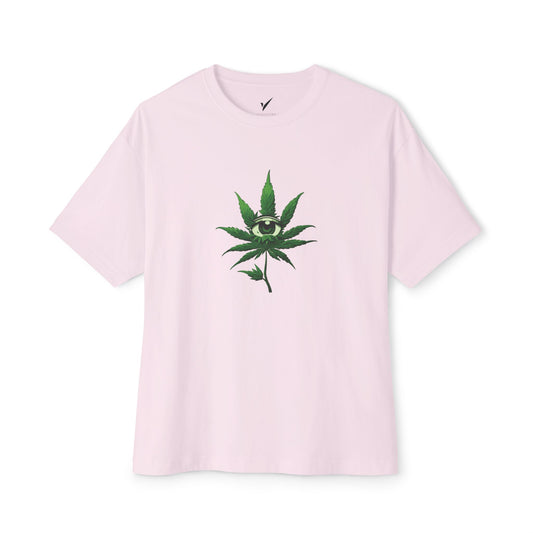 Chill Vibe Unisex Oversized Boxy Tee with Eye Design